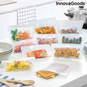 Freco Újrahasználható élelmiszer tasak InnovaGoods 10 darabos
