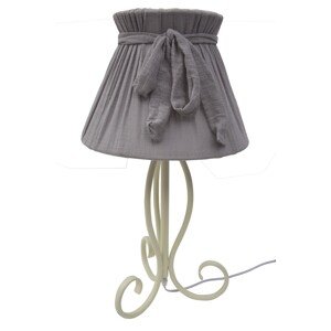 Spire Éjjeli lámpa, Mauro Ferretti, 1 x E27, 40W, Ø30x56 cm, vas/textil