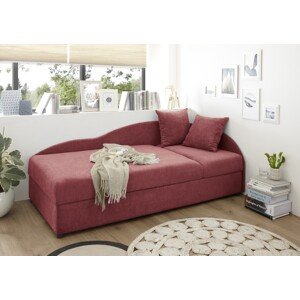 Ágy típusú kanapé, Laura Berry, 75 x 95 x 201 cm, PAL/fém/ műanyag/poliészter