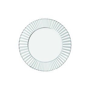 Lapos tányér, Vidivi, Diva, 28 cm Ø, üveg, átlátszó