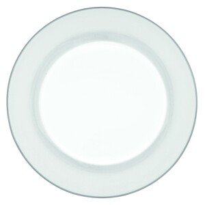 Lapos tányér, Vidivi, Rialto, 22 cm Ø, üveg, átlátszó
