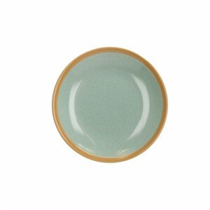 Tognana Desszertes tányér, Woody, 21 cm Ø, kerámia, kézzel festett, zöld