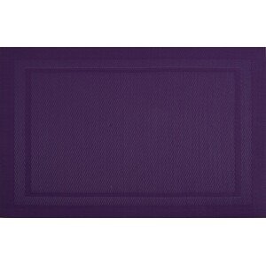 Velvet Tányértartó, Ambition, 30x45 cm, műanyag, sötétlila