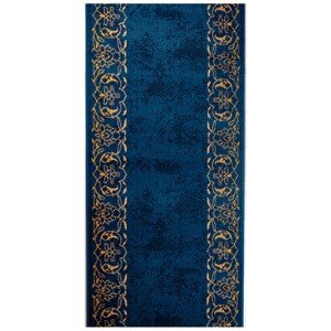 Masali Előszobai szőnyeg, Decorino, 80x400 cm, polipropilén, kék