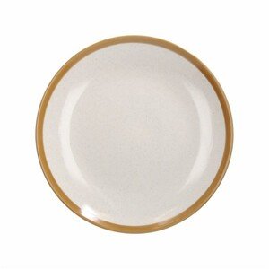 Tognana Lapos tányér, Louise Woody Beige, 27 cm Ø, kerámia, bézs