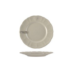 6 darabos Desszertes tányér Celine, H&H, Ø 20 cm, kerámia, szürke