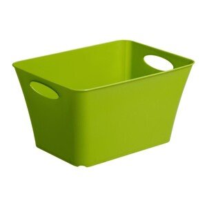 Nappali tárolókosár, Rotho, 11 L, műanyag, zöld