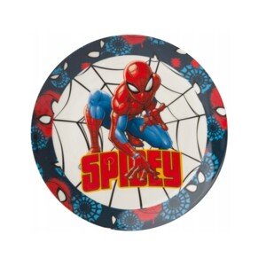 Spiderman Lapostányér, Marvel, 19 cm, porcelán, színes