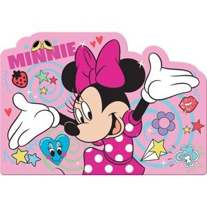 Minnie tányértartó, Disney, 42x29 cm, rózsaszín