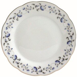 Iris Desszertes tányér, Domotti, portelan, 18 cm, színes