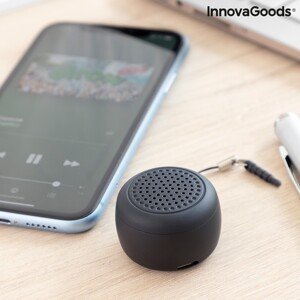 Miund Hordozható wireless, újratölthető mini hangszóró InnovaGoods