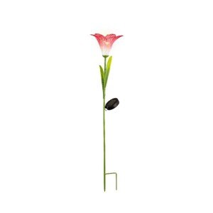 Lily Kerti lámpa, Lumineo, 17x17x82.5 cm, fém, rózsaszín/fehér