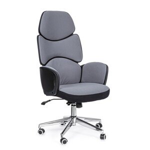 Armstrong Irodai szék, Bizzotto, poliuretán/krómozott acél, sötét szürke/fekete