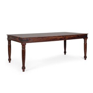 Jaipur Asztal, Bizzotto, 200 x 100 x 76 cm, tömörfa