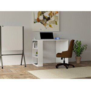 Cool Íróasztal, Puqa Design, 90x50x70 cm, PAL, fehér