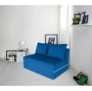 Urban Living Kihúzhatós kanapé, 136x80x40 cm, kék