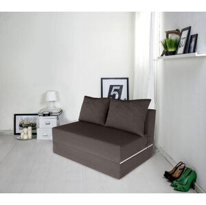 Urban Living Kihúzhatós kanapé, 136x80x40 cm, szürke
