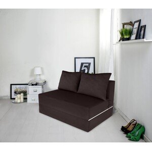 Urban Living Kihúzhatós kanapé, 136x80x40 cm, barna