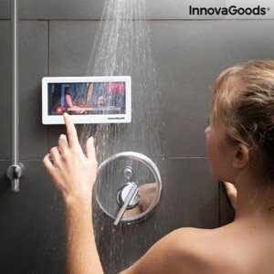Cashower InnovaGoods Vízálló telefon fali ház zuhanyzóhoz / konyhához