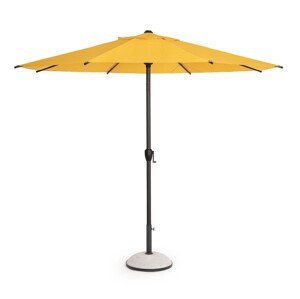 Rio Kerti/terasz napernyő, Bizzotto, Ø 300 cm, oszlop Ø 48 mm, acél/poliészter, sárga