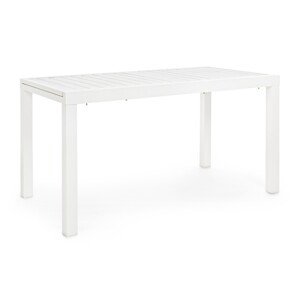 Hilde Kihúzható kerti asztal, Bizzotto, 140-210 x 77 x 75 cm, alumínium, fehér