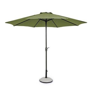 Kalife Terasz/kerti napernyő, Bizzotto, Ø300 cm, oszlop Ø46/48 mm, alumínium/poliészter, zöld
