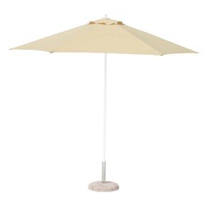 Delfi Kerti/terasz napernyő, Bizzotto, Ø270 cm, oszlop Ø38 mm, acél/poliészter, bézs