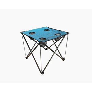 Heinner Összecsukható kemping asztal, 43x48x48 cm, acél/textil