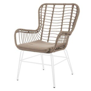 Ariki Kerti szék v2, 63 x 67 x 97 cm, acél/szintetikus rotáng