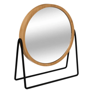 SWING bambusz asztali tükör