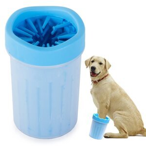 PUCLA XL szilikon mancsmosó kutyáknak - többféle színben Termék színe: Kék
