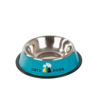 FIDO kék fémtál kutyáknak/macskáknak