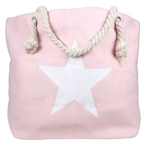 Strandtáska, PINK STAR, rózsaszín