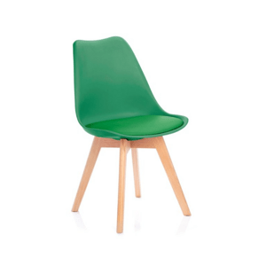 BALI MARK zöld szék bükkfa lábakkal
