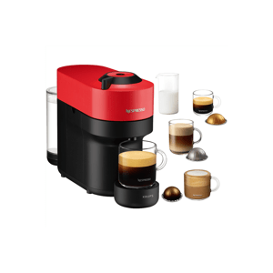 Kapszulás kávéfőző Krups Nespresso Vertuo Pop XN920510 piros