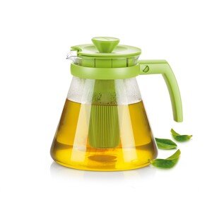TEO TONE teáskanna, áztató szűrővel, 1.25 l, zöld
