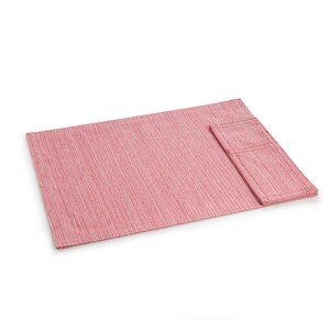 FLAIR LOUNGE textil evőeszköz zsák, 45 x 32 cm, piros