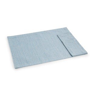 FLAIR LOUNGE Textil evőeszköz zsák, 45 x 32 cm, kék